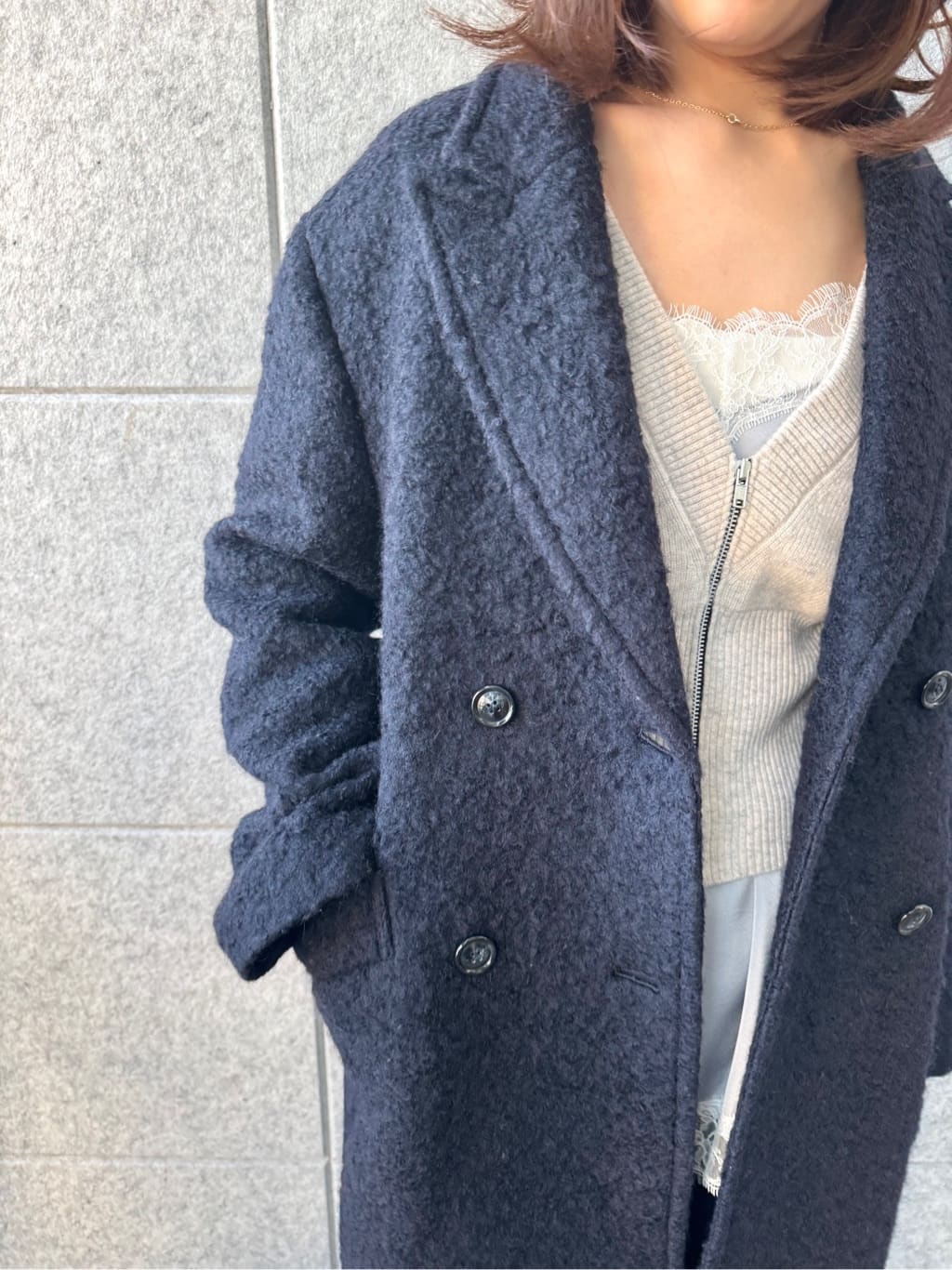 uchi__yamaさんの「CODE A｜zip form cardigan」を使ったコーディネート
