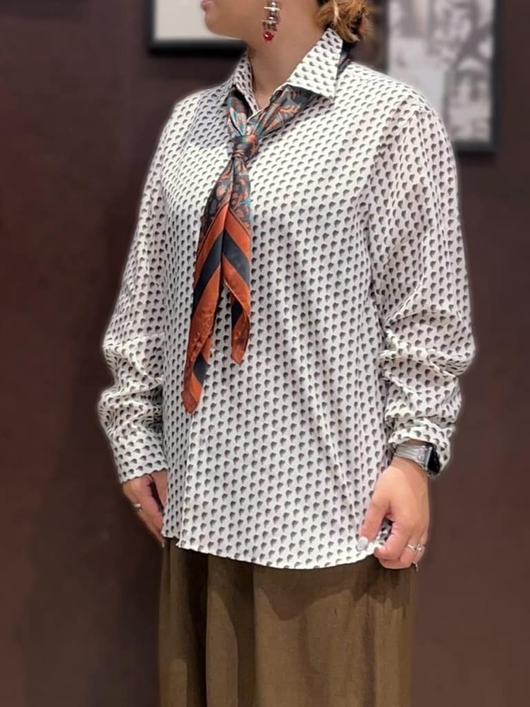 735さんの「TAKEO KIKUCHI｜ボーラーハット柄 長袖シャツ」を使ったコーディネート