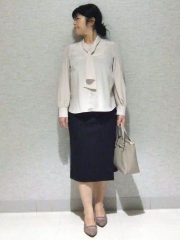 sakoさんの「Reflect｜【ライトアウター／通勤におすすめ◎／セットアップ可／すっきりシルエット】キレイめジャージジャケット」を使ったコーディネート