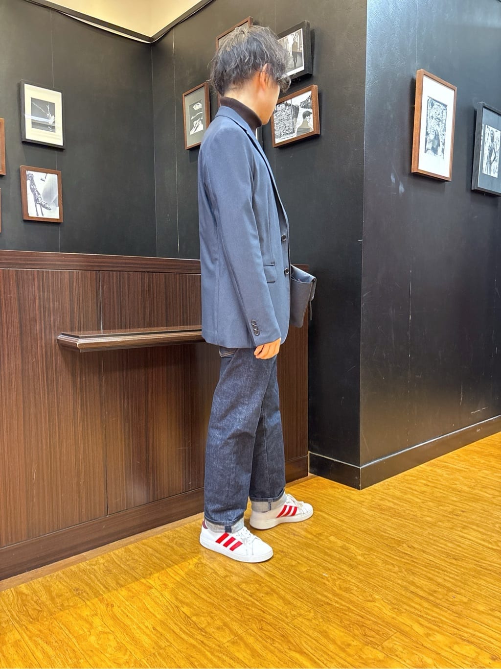 KEIさんの「TAKEO KIKUCHI｜【360&deg;ストレッチ／セットアップ対応】None Of Stress ジャケット」を使ったコーディネート