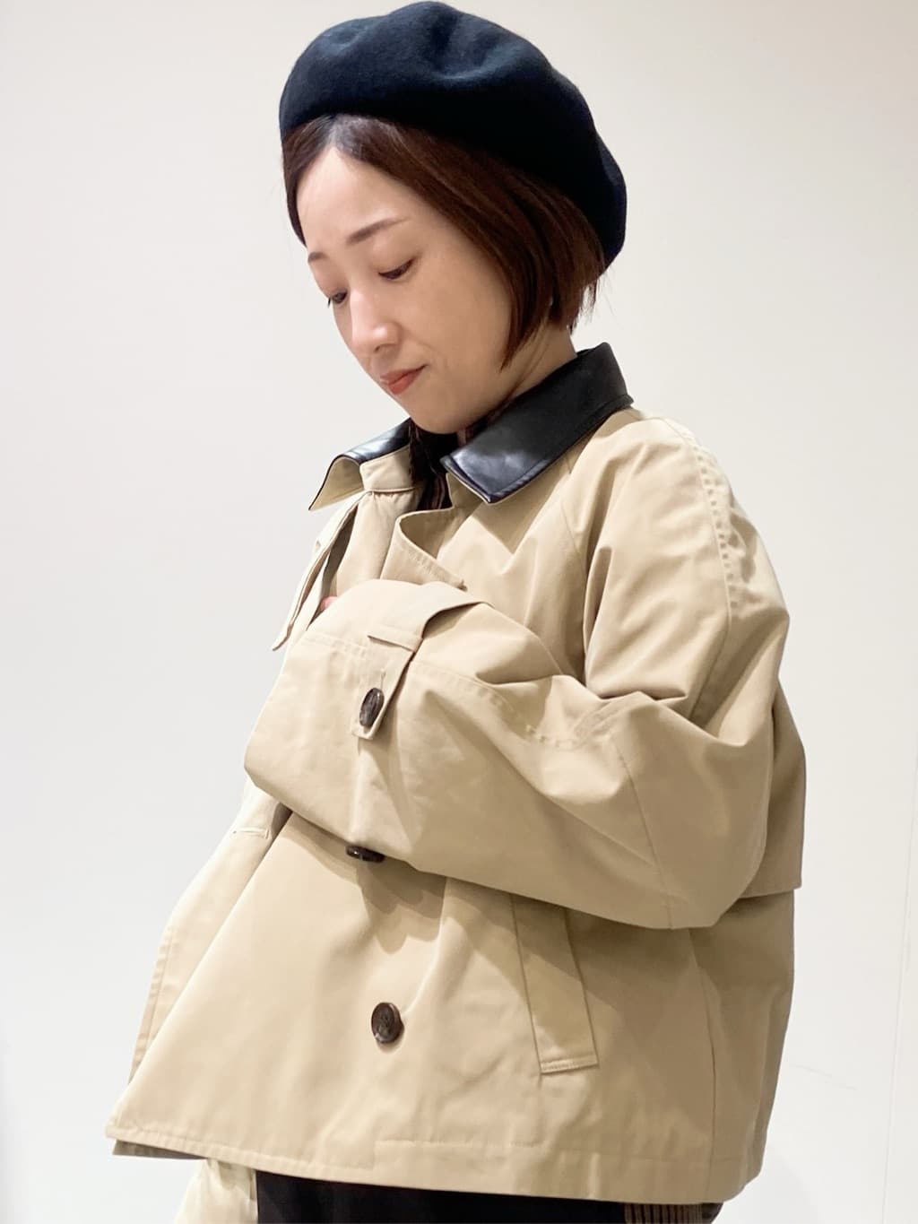 MIHOさんの「OPAQUE.CLIP｜チェック柄レギュラーシャツ【洗濯機OK】」を使ったコーディネート