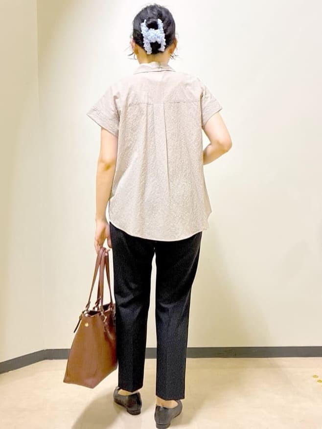 beni_gingerさんの「Reflect｜【私のパンツ／手洗い可】ベーシックテーパードパンツ」を使ったコーディネート