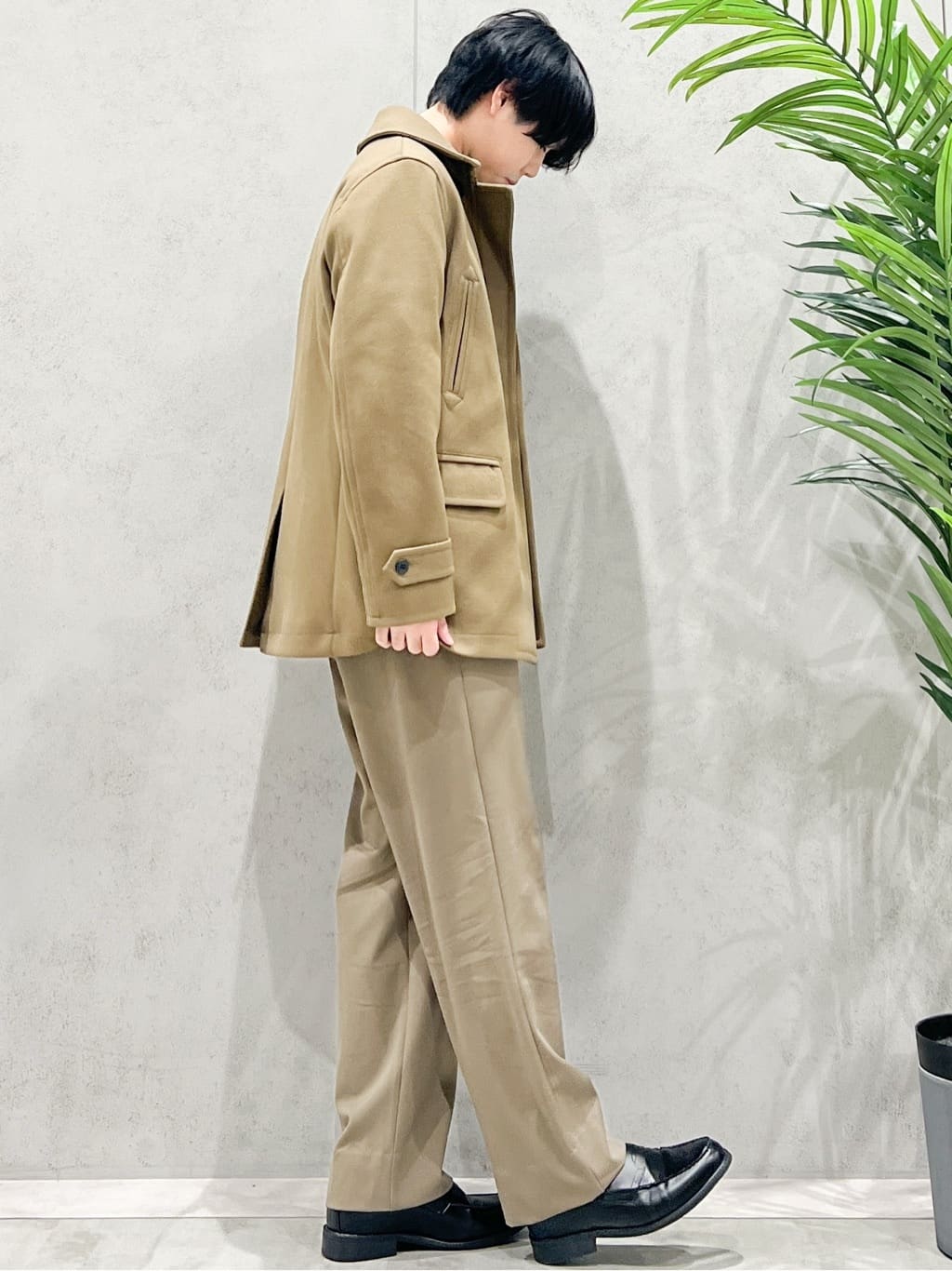 SHI-MAさんの「THE SHOP TK｜ウーリックシングルPジャケット」を使ったコーディネート
