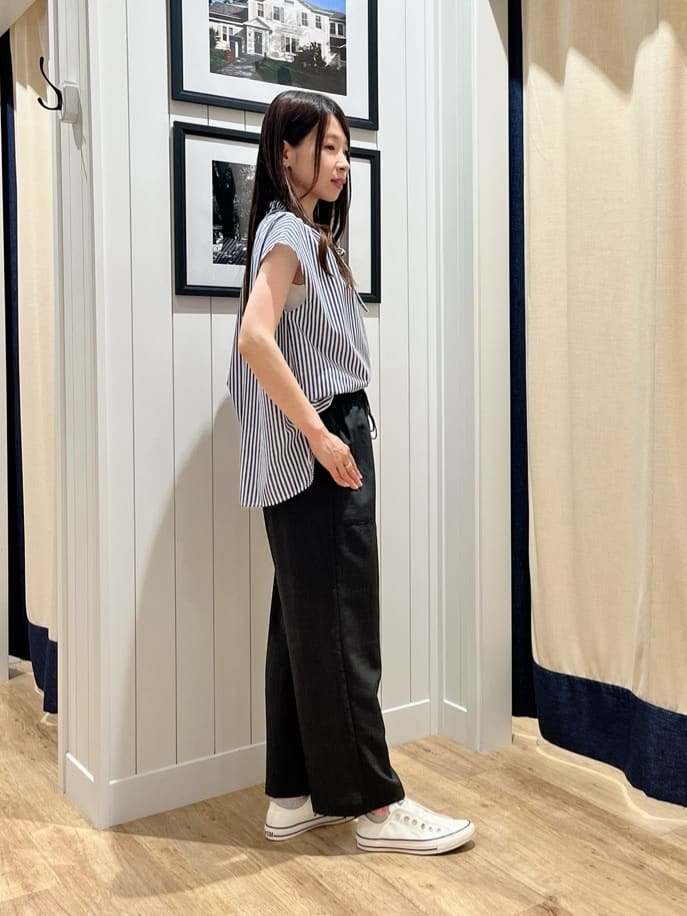 mihoさんの「Dessin｜【前後2WAY・洗える】シアーカーディガン」を使ったコーディネート
