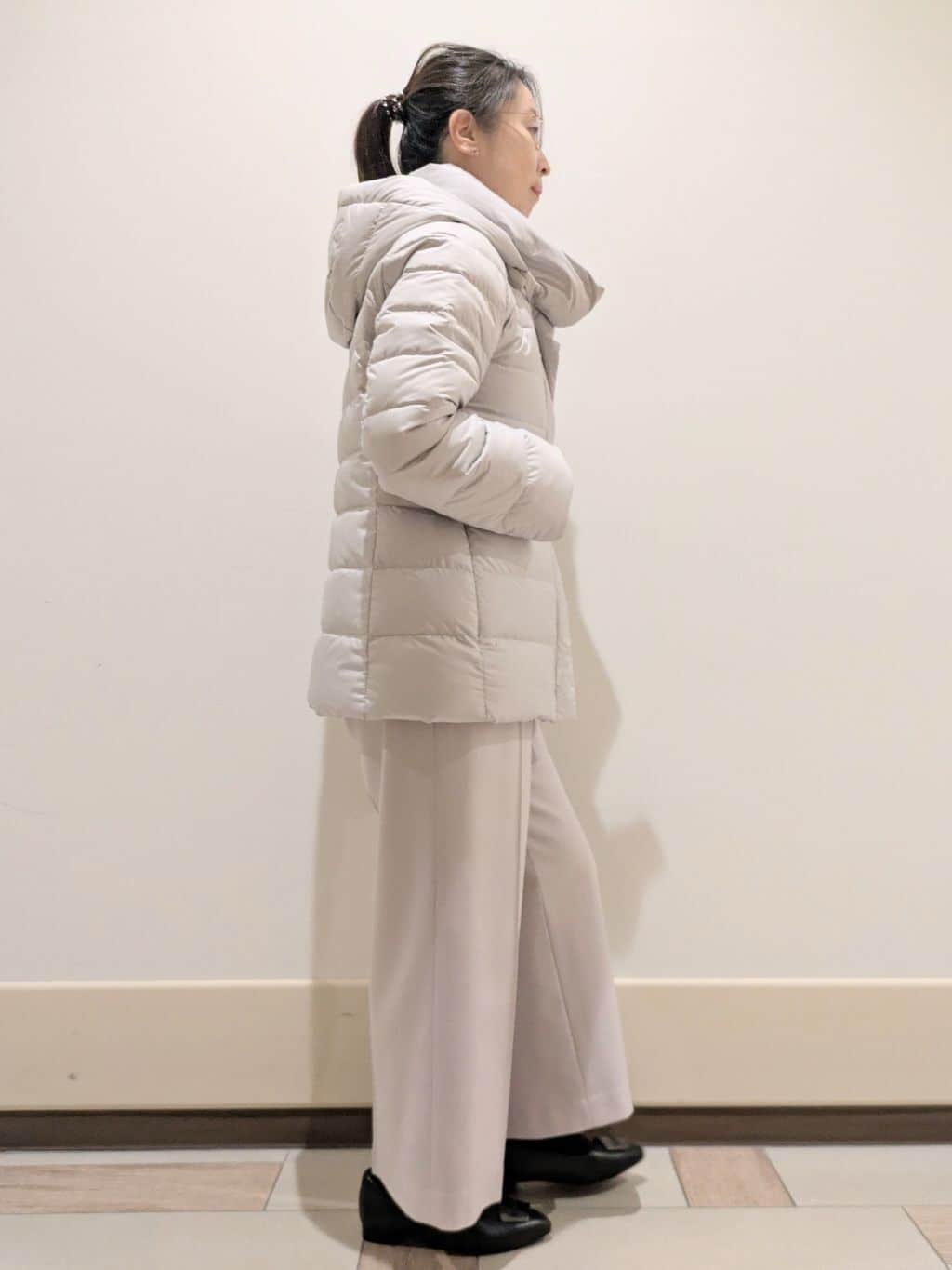 imamiさんの「Reflect｜【一枚で着映え◎／ゆったりシルエット】ラメ&times;スパンコールウール混ニット」を使ったコーディネート
