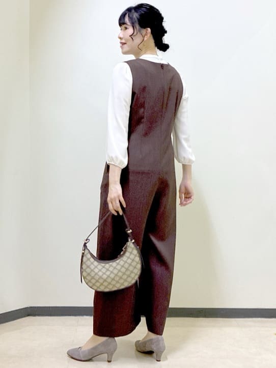  beni_gingerさんの「Reflect｜【SS-4Lサイズ】スタンドネックブラウス」を使ったコーディネート
