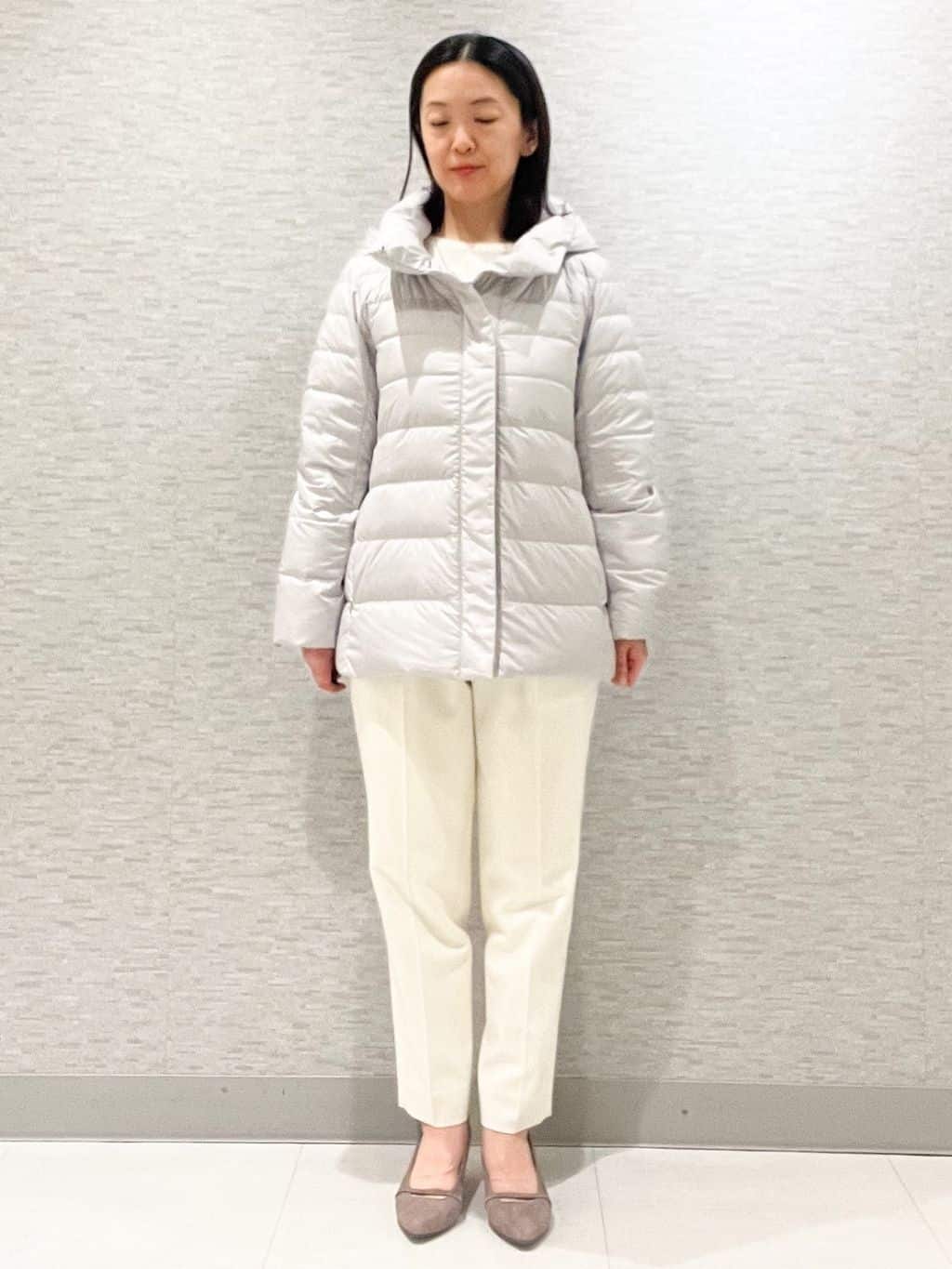 marikoさんの「Reflect｜【SS-4Lサイズ】フーデッドミドルダウンコート」を使ったコーディネート