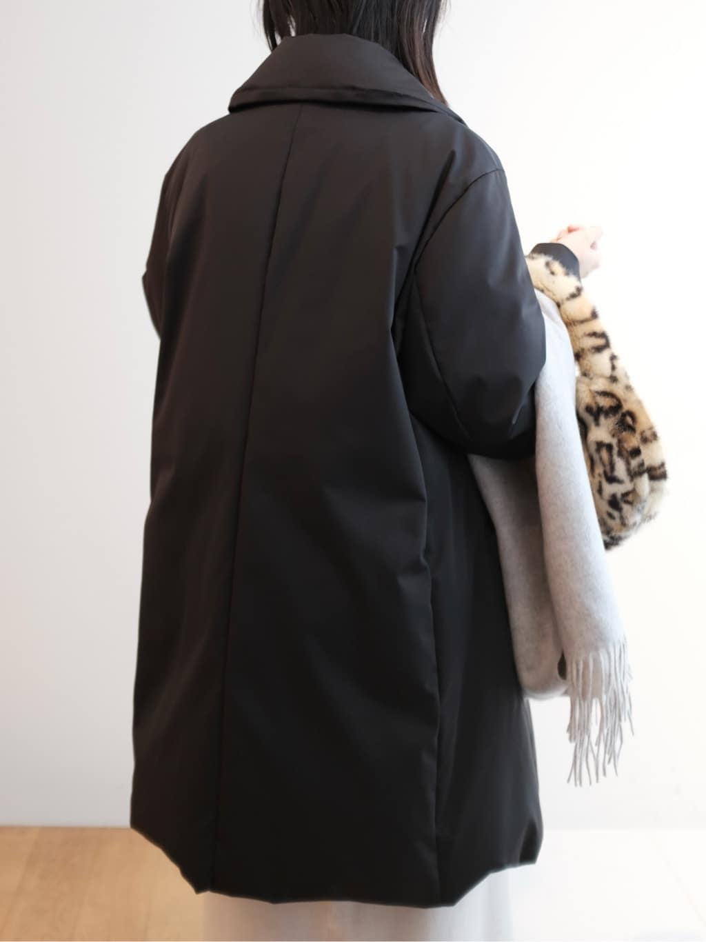 Kishimotoさんの「DRESSTERIOR｜コーデュロイジャージタイトスカート」を使ったコーディネート