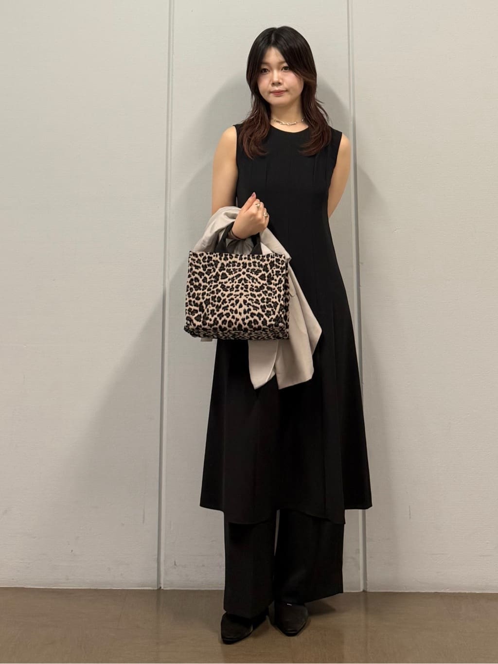 mizukiさんの「INDIVI｜ライトダブルジャケット」を使ったコーディネート