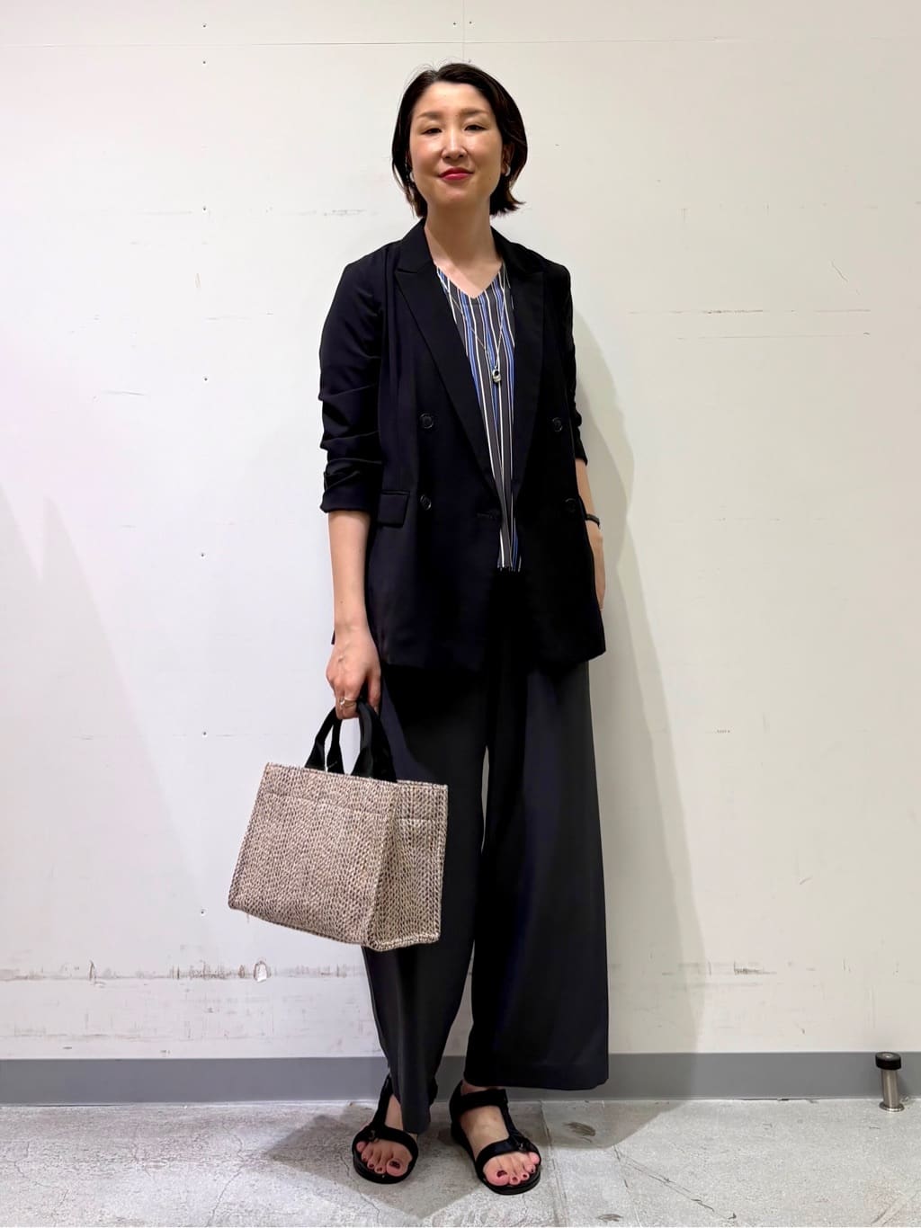 yuriさんの「INDIVI｜【選べるトップパーツ】ワントップネックレス」を使ったコーディネート