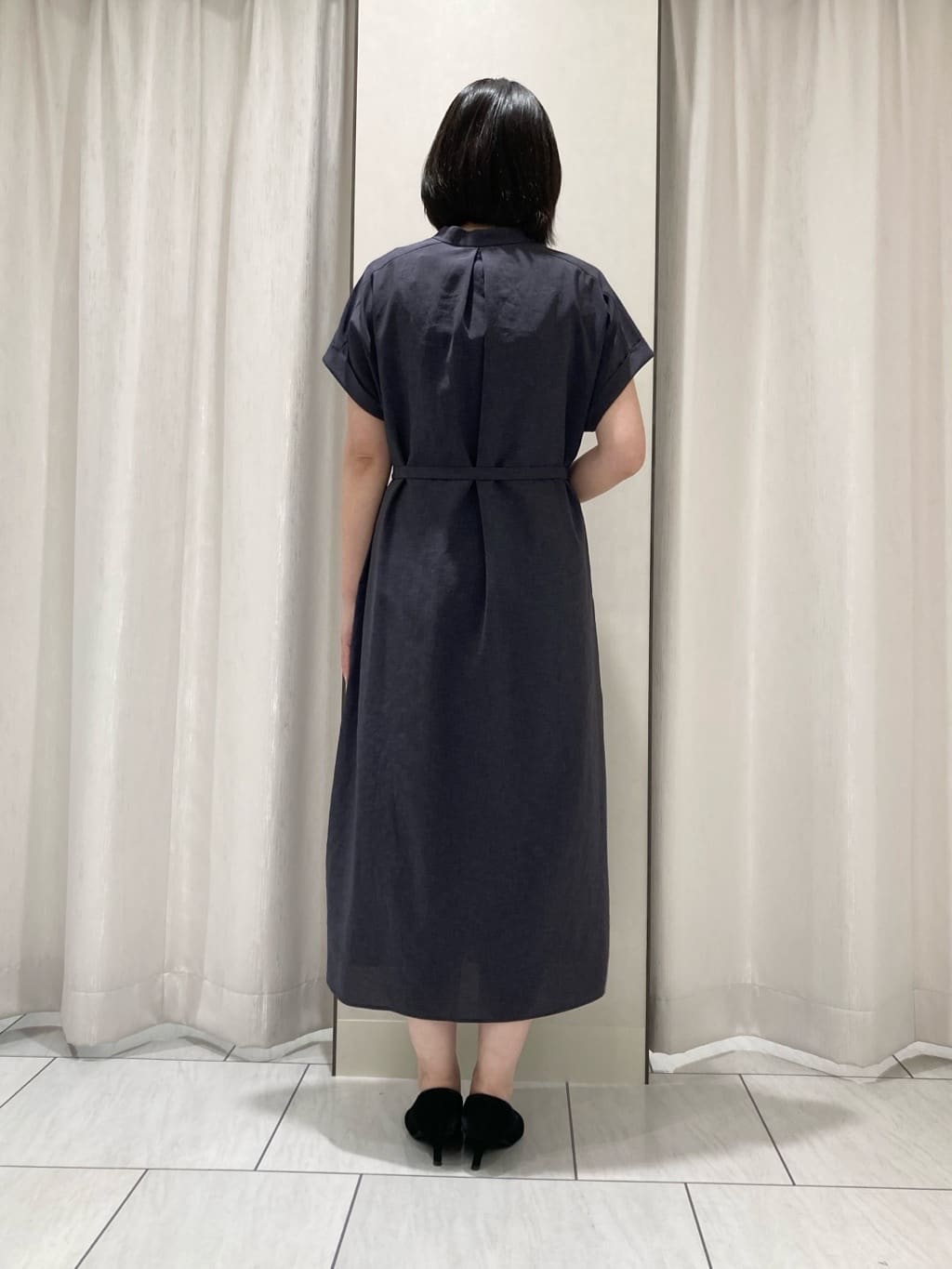 わたなべさんの「UNTITLED｜【UV/はっ水】リラククールワンピース」を使ったコーディネート