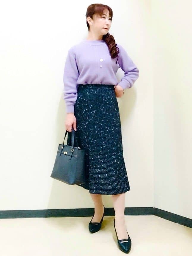 花さんの「Reflect｜【ライトアウター／通勤におすすめ◎／セットアップ可／すっきりシルエット】キレイめジャージジャケット」を使ったコーディネート