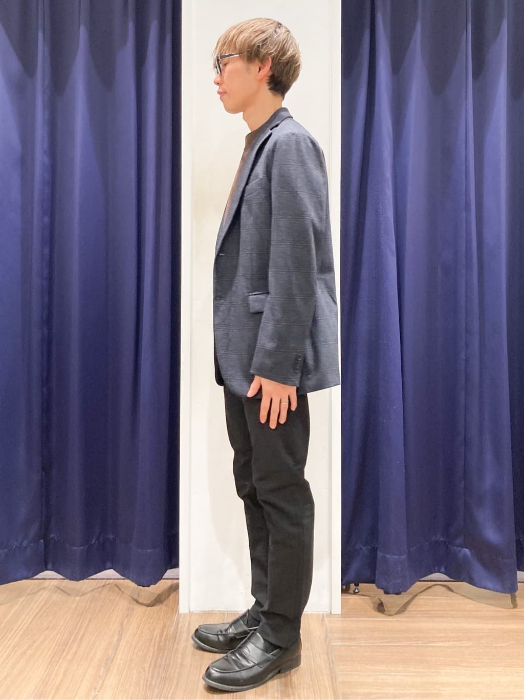 つーじーさんの「THE SHOP TK｜起毛TRジャージジャケット 【洗濯機OK／ストレッチ／セットアップ可】」を使ったコーディネート