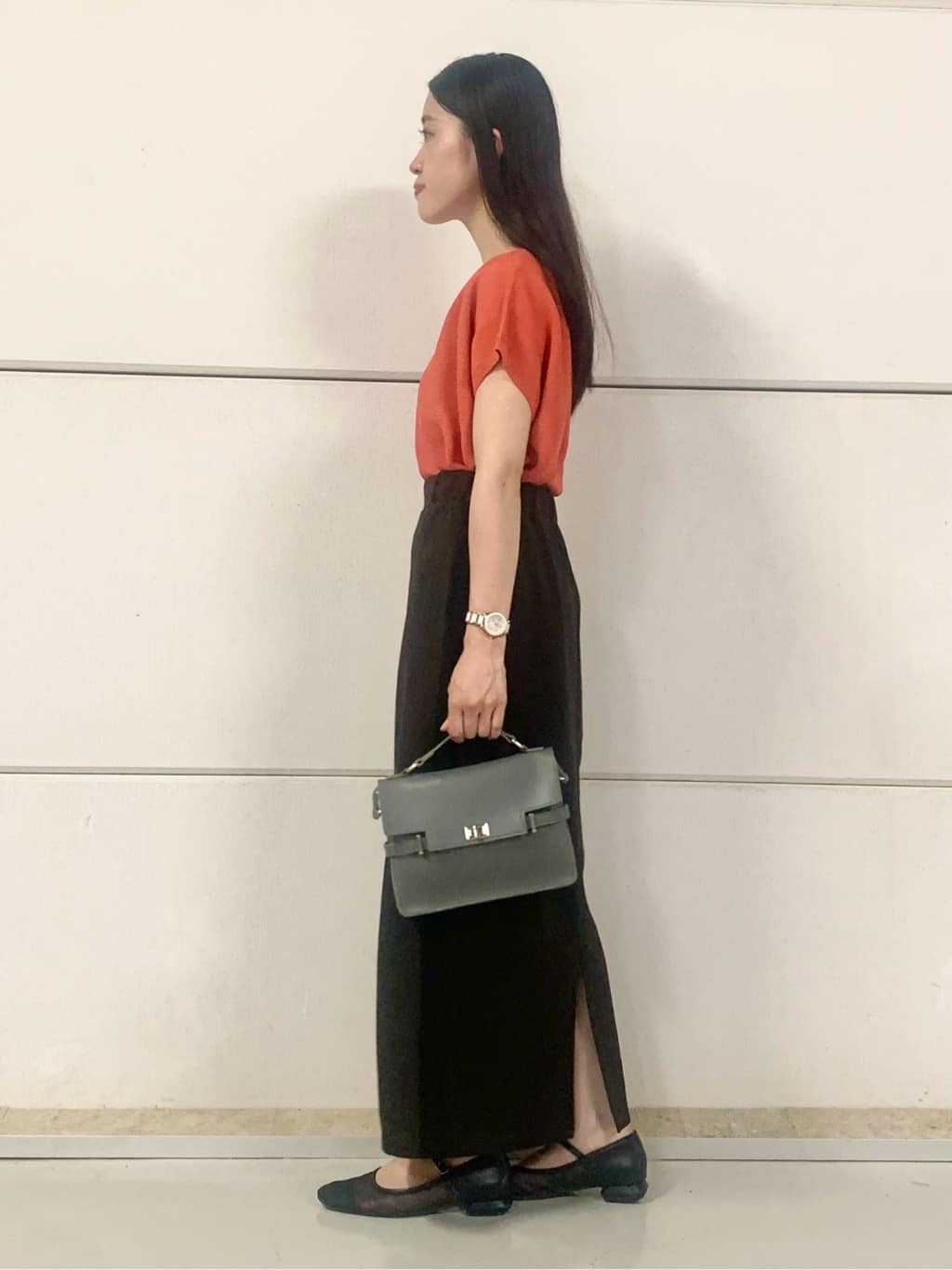sahoさんの「THE SHOP TK｜【6色展開】さらさらフレンチニット【毛玉になりにくい/洗濯機OK】」を使ったコーディネート