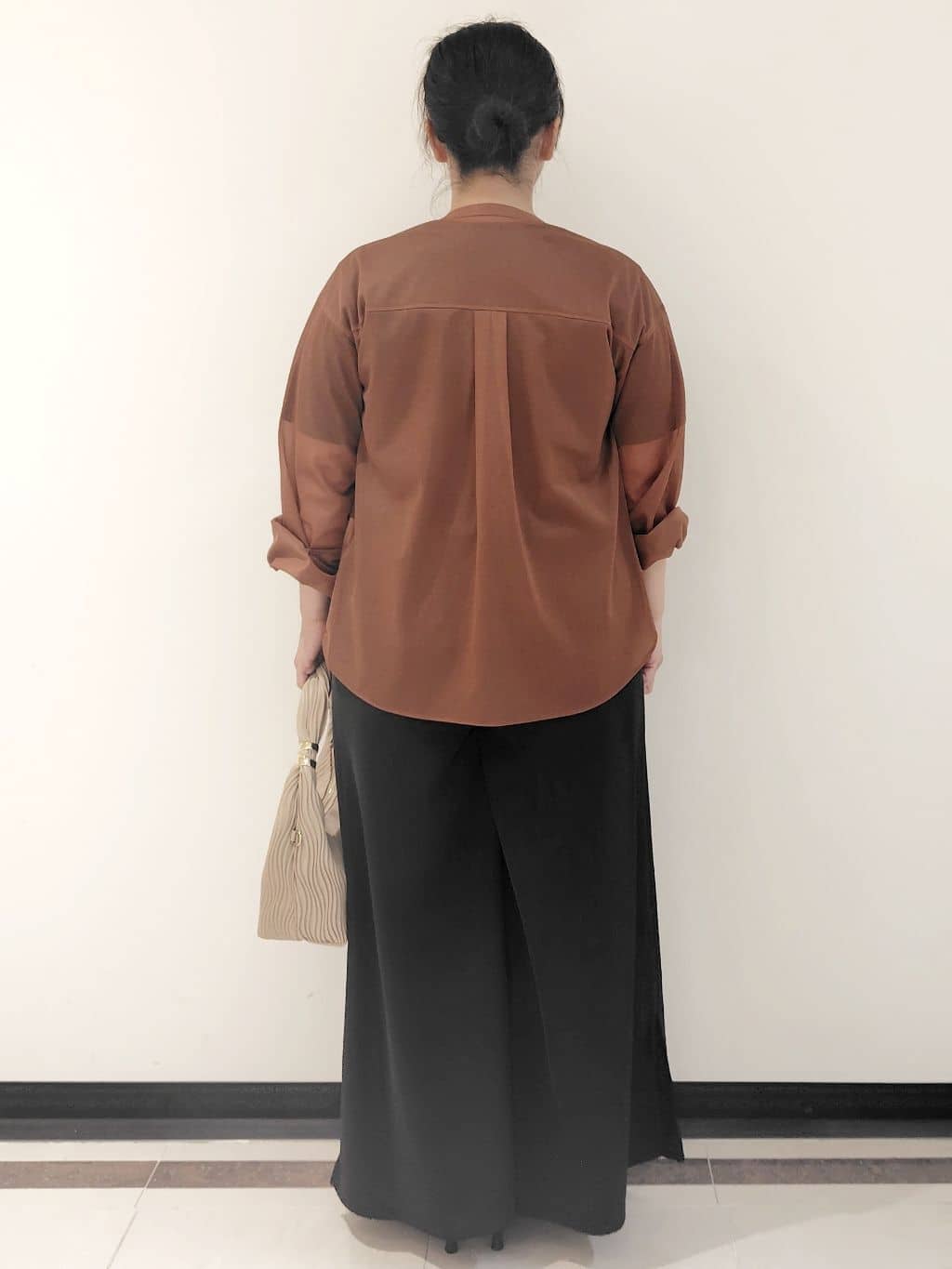 FMさんの「COUP DE CHANCE｜【手洗い可】シアーブラウス」を使ったコーディネート