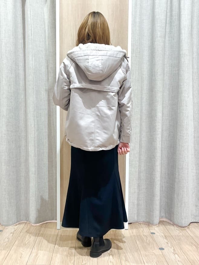 みーちゃんさんの「grove｜【名品アウター/3WAY・はっ水】ボアライナー付マウンテンパーカ」を使ったコーディネート