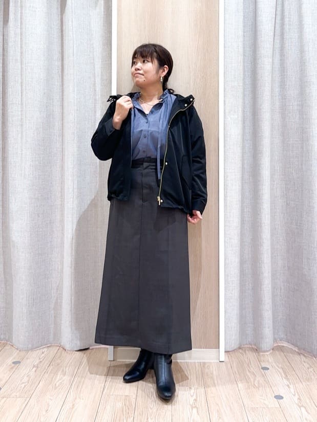 naoさんの「grove｜【名品アウター/3WAY・はっ水】ボアライナー付マウンテンパーカ」を使ったコーディネート