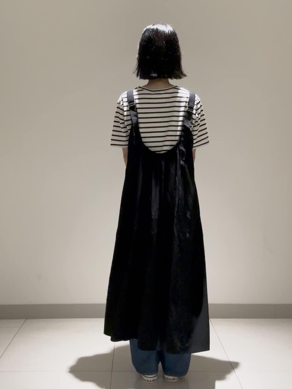 mayuさんの「Dessin｜【洗える】ナイロンジャンパースカート」を使ったコーディネート