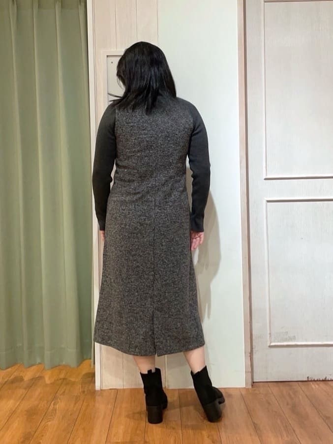 ke-yさんの「SHOO･LA･RUE｜【高レビュー/2WAY】きれい見えで上品な ストライプファートートバッグ」を使ったコーディネート