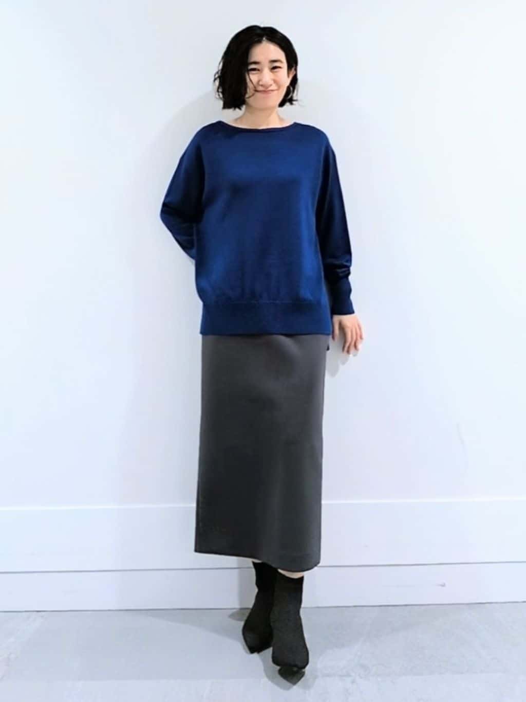 ミズタさんの「UNTITLED｜【ミディ丈/軽やか】セミラグランリバー コート」を使ったコーディネート