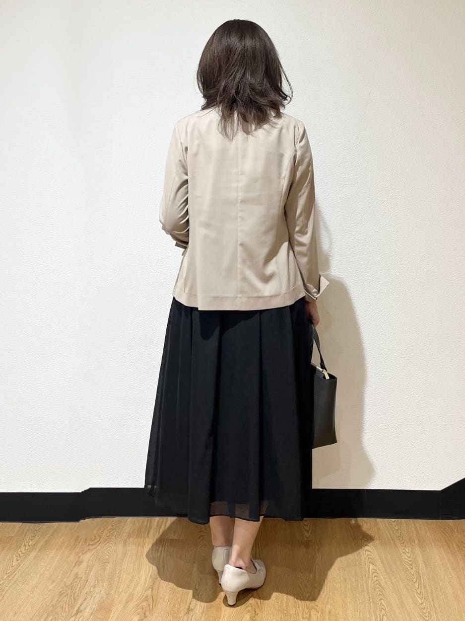 ayaさんの「Reflect｜【マシンウォッシュ可／セットアップ可】コツキ柄プリントブラウス」を使ったコーディネート