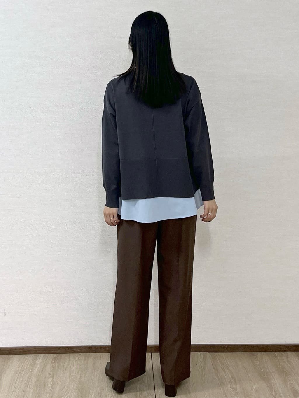 sachikoさんの「OPAQUE.CLIP｜《ツインセット》リラクシーサイドスリットニット&times;ドッキングタンク【洗濯機洗い可】」を使ったコーディネート