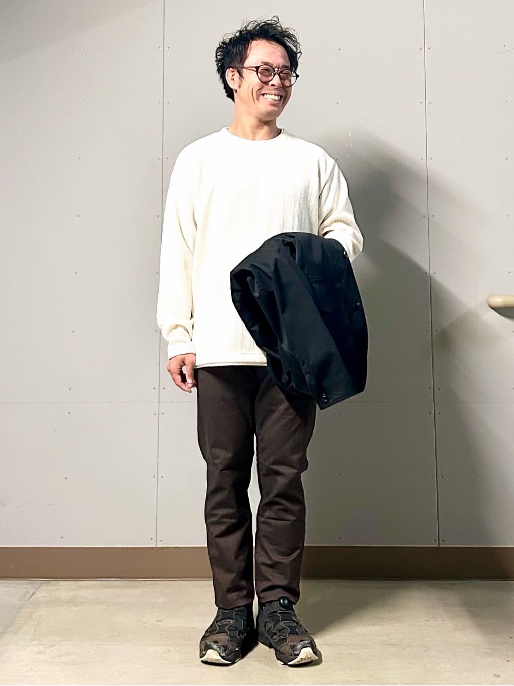 KENJI Iさんの「THE SHOP TK｜デッキブルゾン 【手洗い可/リラックスシルエット】」を使ったコーディネート