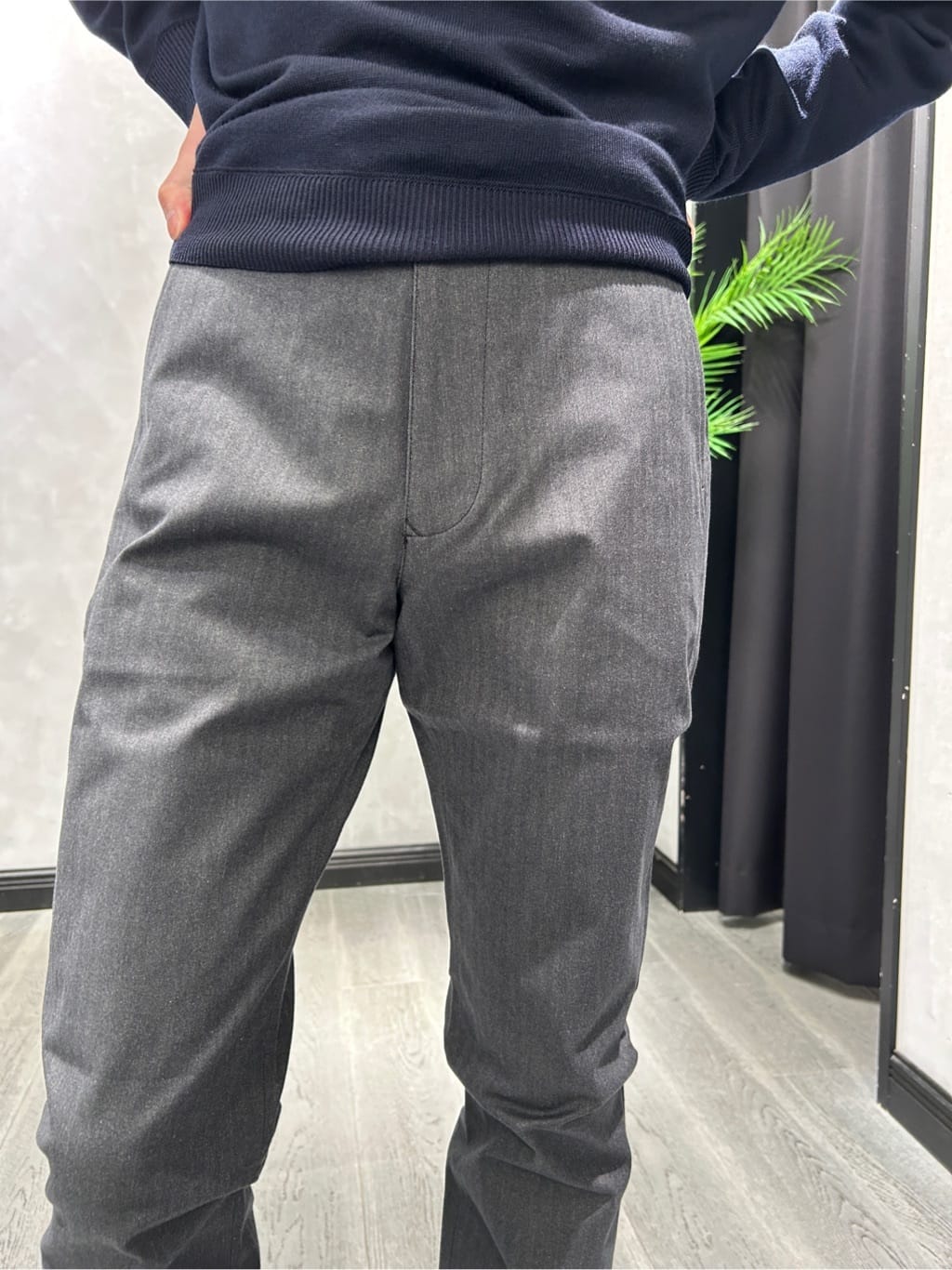 ruiさんの「TAKEO KIKUCHI｜【抗菌防臭/シーズンレス】シアサッカー ジャージシャツ」を使ったコーディネート