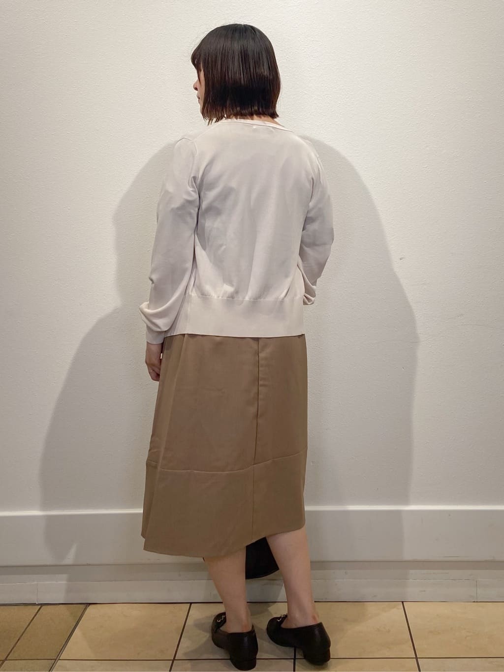 kimiさんの「index｜タックパフスリーブワンピース【洗濯機洗い可／イージーアイロン】」を使ったコーディネート