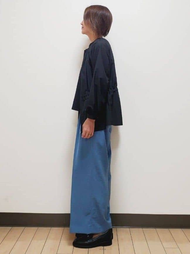 yuuさんの「Reflect｜【パンツにもスカートにも合わせやすい◎】ライティブルゾン」を使ったコーディネート