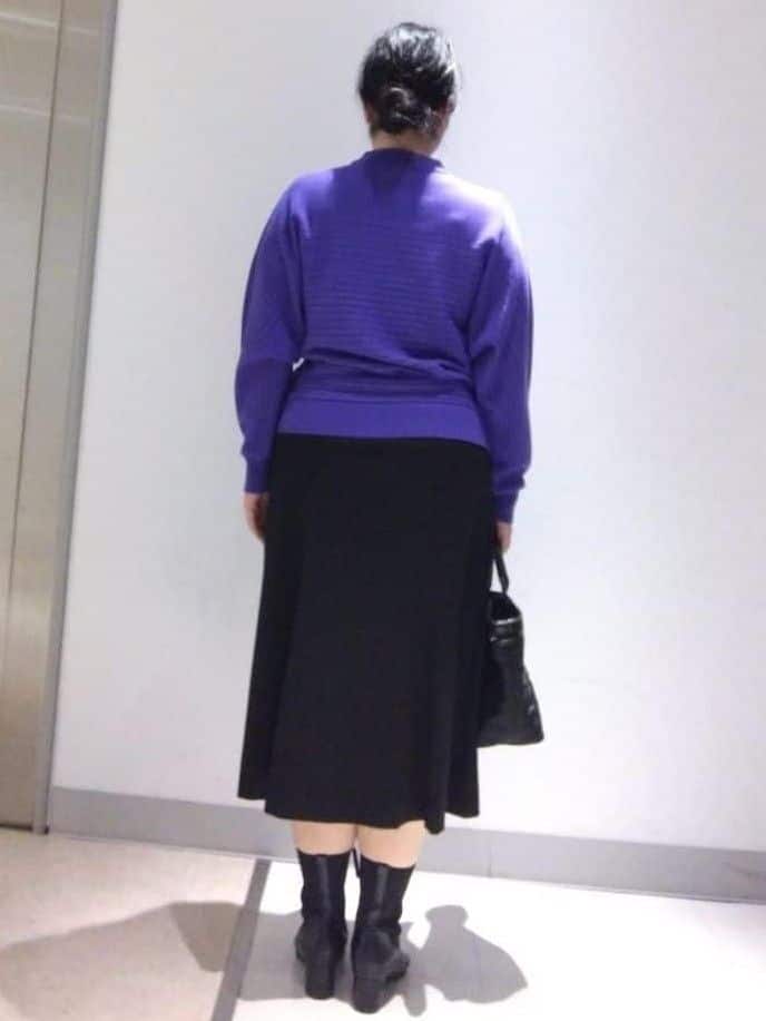 sakoさんの「Reflect｜【秋映え／ゆったり着られる◎】ドルマンシルエットニット」を使ったコーディネート