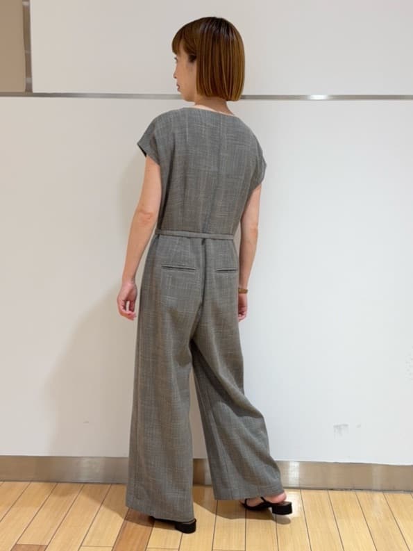あやさんの「UNTITLED｜【接触冷感/オールインワン/洗える】梳毛調合繊コンビネゾン」を使ったコーディネート