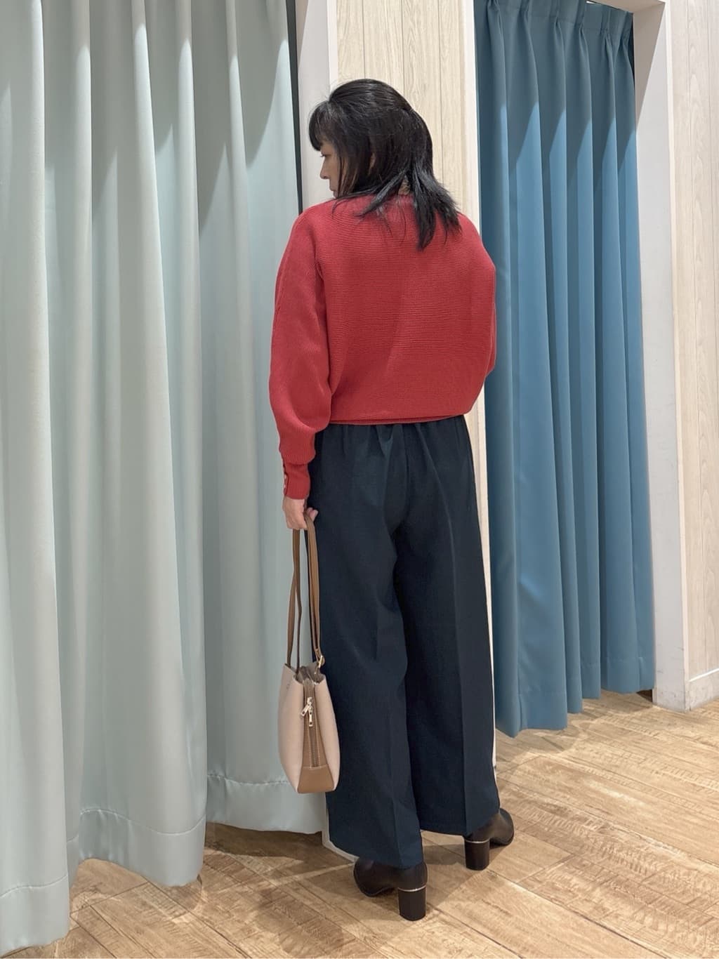 わかさんの「SHOO･LA･RUE｜ストレッチブーツ」を使ったコーディネート
