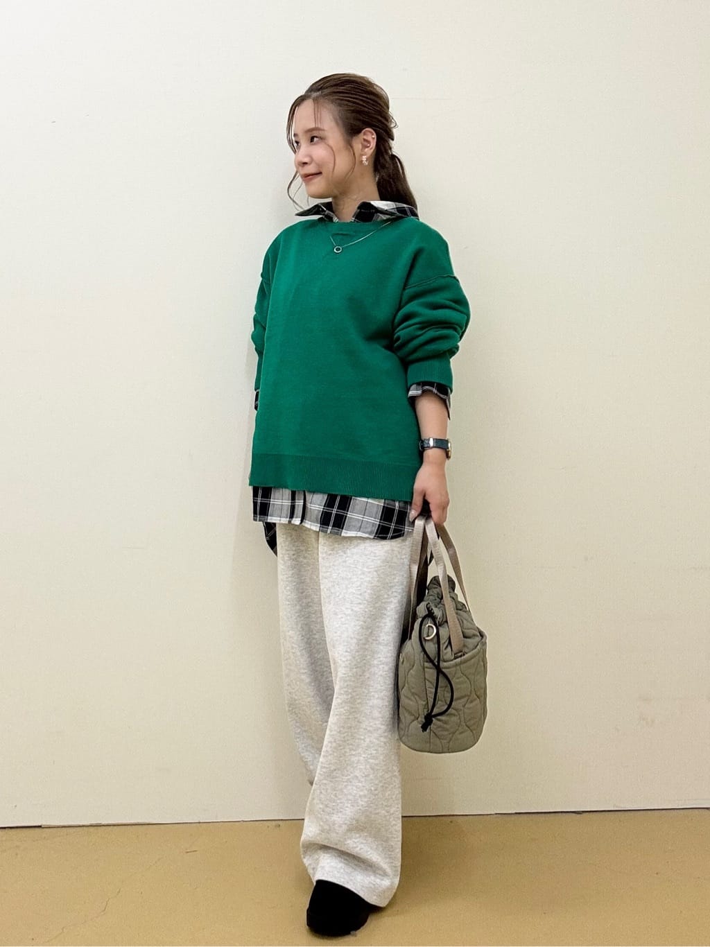 shioさんの「SHOO･LA･RUE｜【洗濯機可/S-LL】程よい抜け感 大人のチェックシャツ」を使ったコーディネート