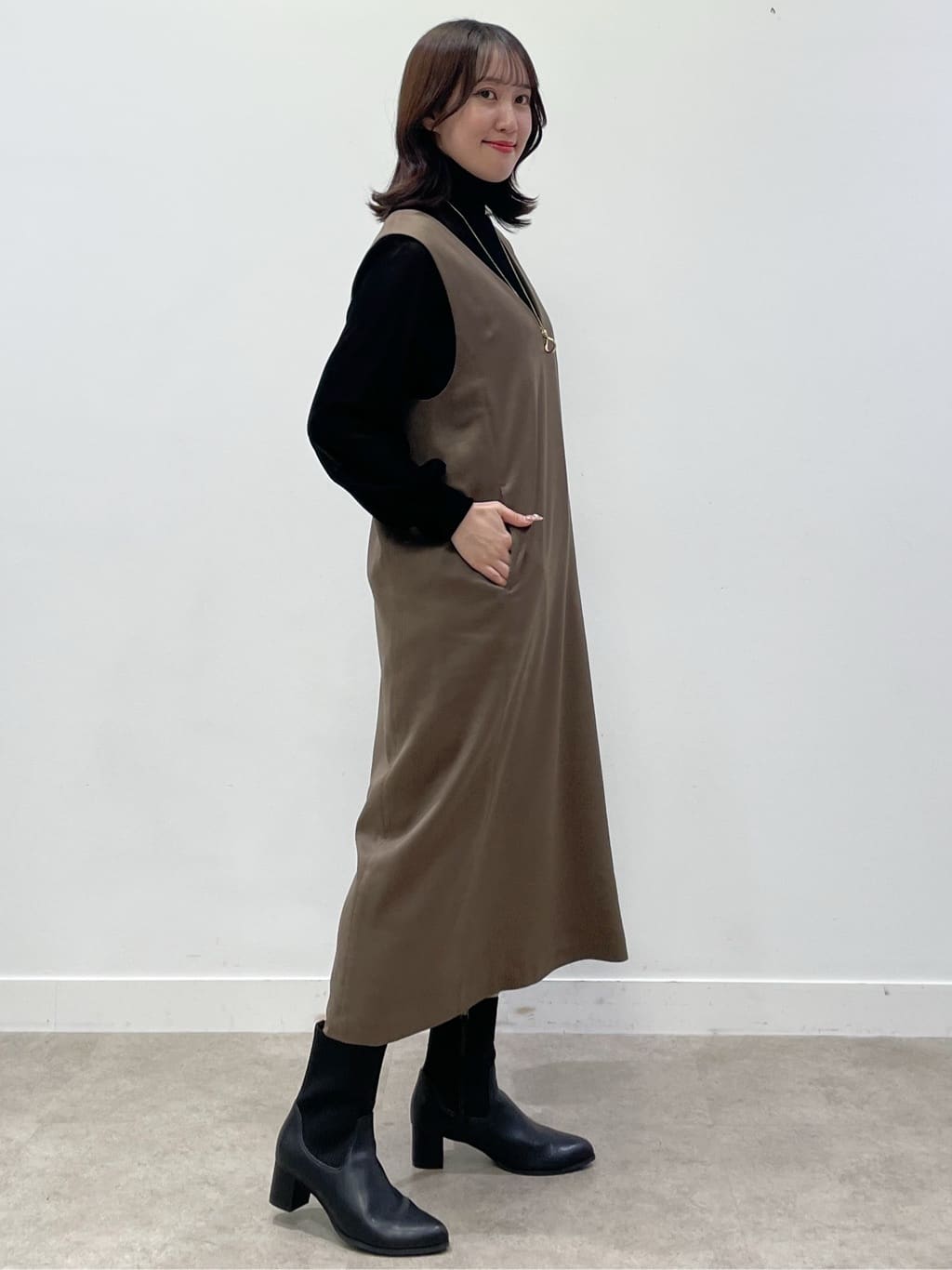 yukariさんの「Reflect｜【ゆったりシルエット】ジャージメルトンコクーンジャケット」を使ったコーディネート