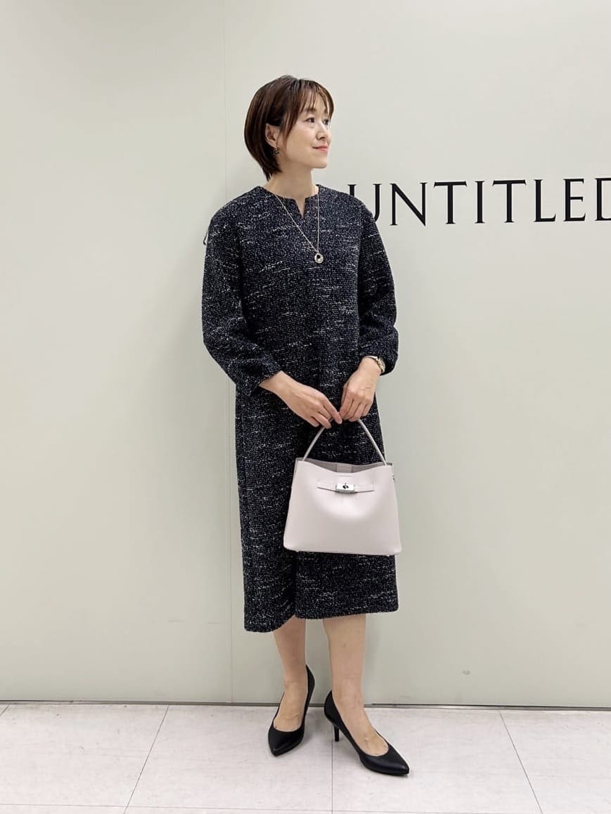 Mikiさんの「UNTITLED｜ミニフェイクファーショルダー」を使ったコーディネート