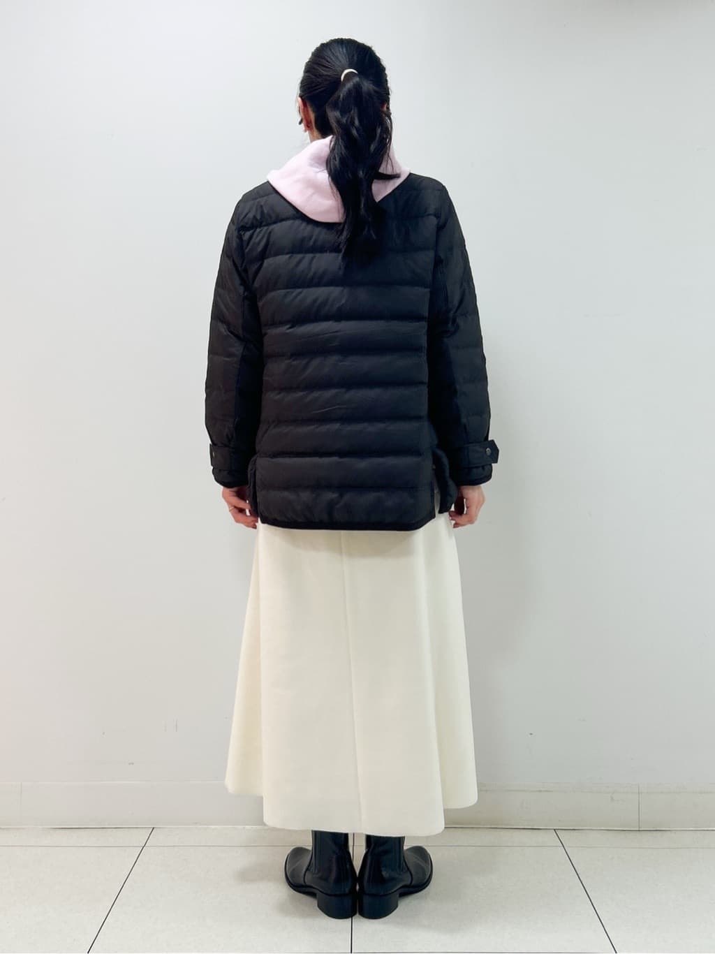 Kaiさんの「Dessin｜【撥水・2WAY】ミュラーダウンコートミドル丈」を使ったコーディネート