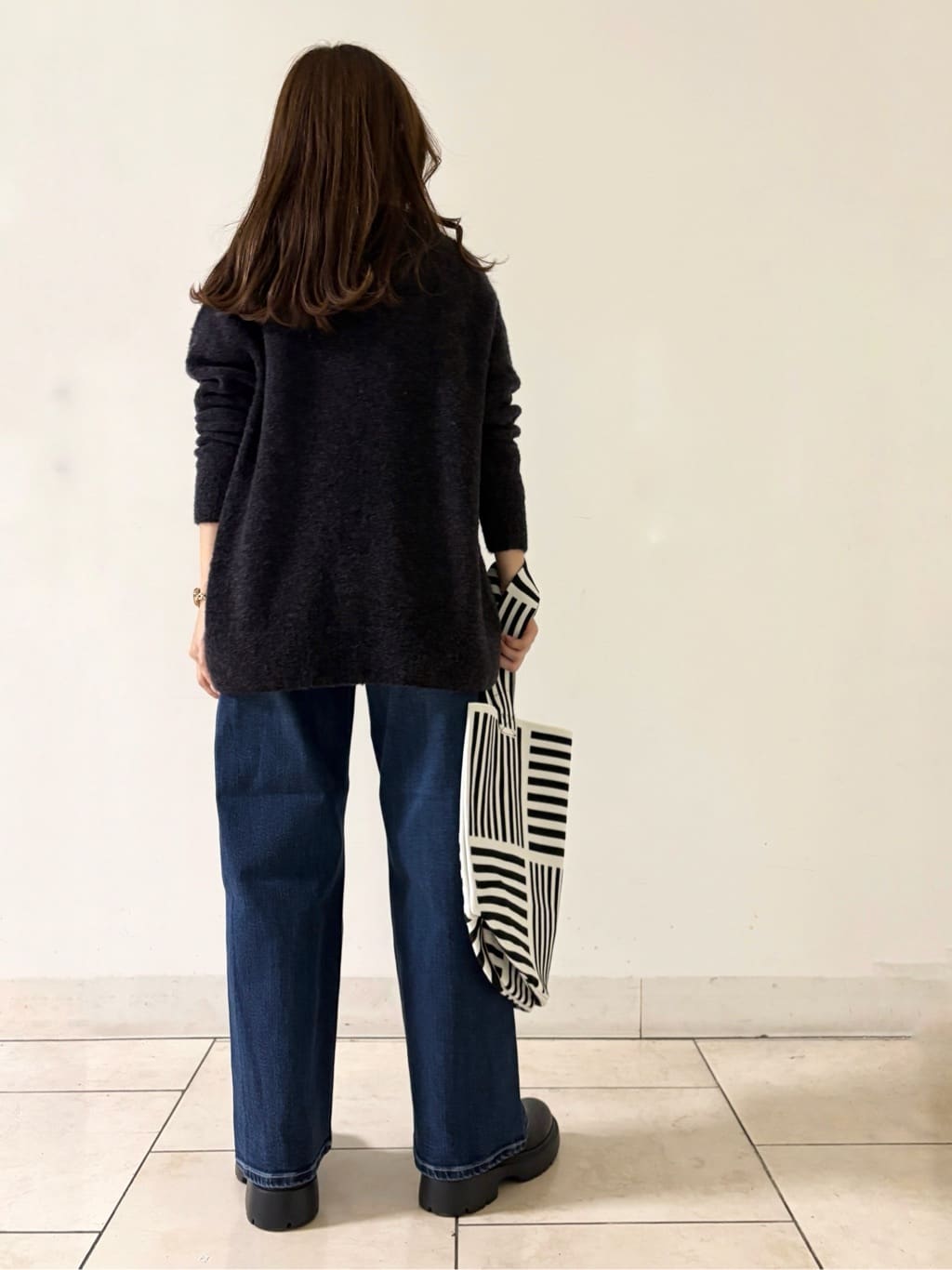 kahoさんの「INDIVI｜デザインリング ショートネックレス」を使ったコーディネート