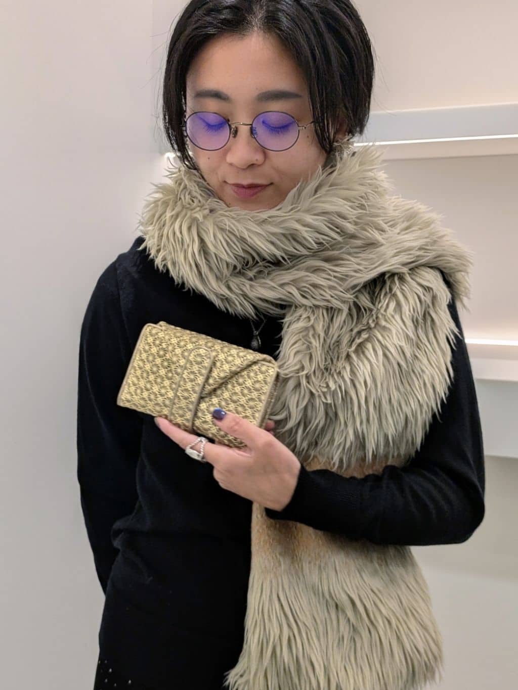 MTさんの「HIROKO HAYASHI｜GIRASOLE（ジラソーレ）マルチ財布」を使ったコーディネート