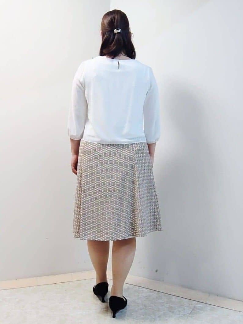 エリさんの「Reflect｜【SS-4Lサイズ】匠ジャケット／ベーシックテーラード／WEB先行カラーあり」を使ったコーディネート