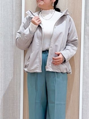 naoさんの「grove｜【名品アウター/3WAY・はっ水】ボアライナー付マウンテンパーカ」を使ったコーディネート