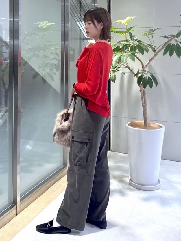 yukaさんの「UNTITLED｜【8色展開/体型カバー】魅せるタイムレスニット」を使ったコーディネート