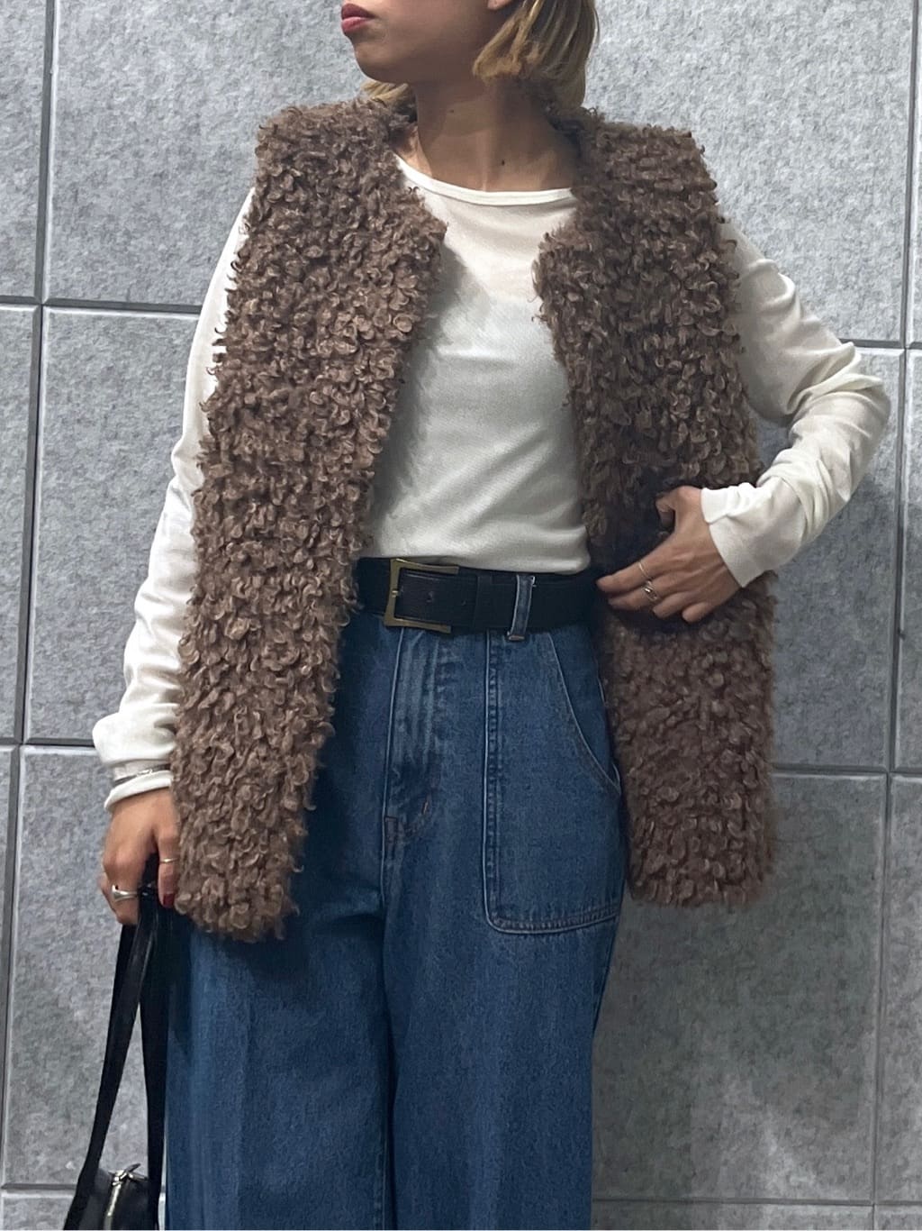 Harukaさんの「INDIVI｜ロールアップデニム」を使ったコーディネート