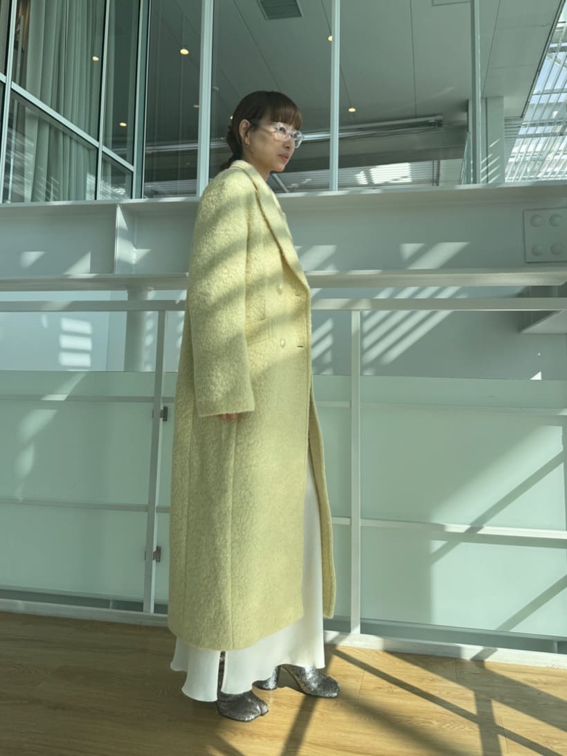 designer yukaさんの「CODE A｜M long coat」を使ったコーディネート