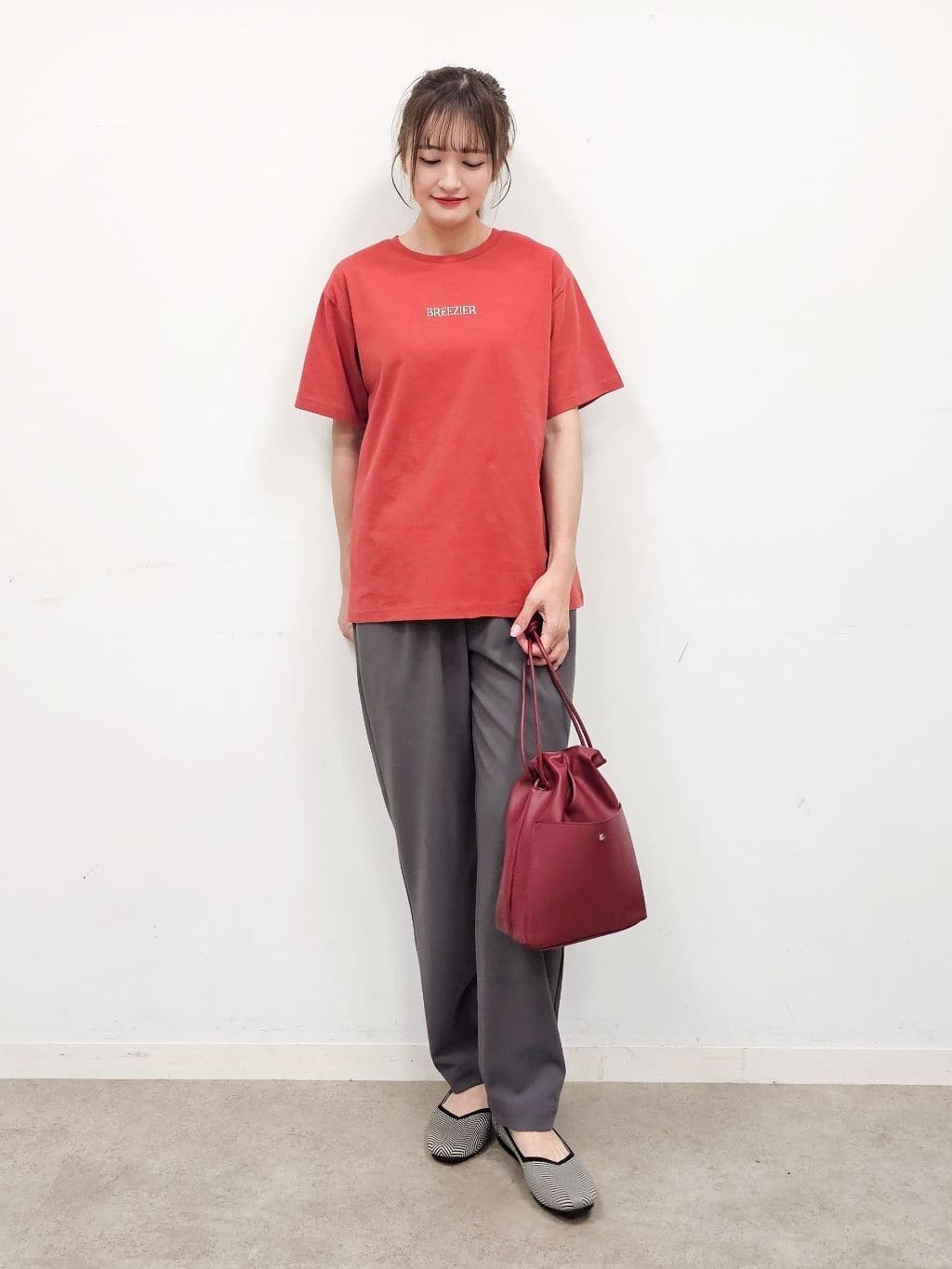 ゆゆさんの「SHOO･LA･RUE｜【S-LL】寒暖差のある時期に 大人上品なシアーブルゾン」を使ったコーディネート