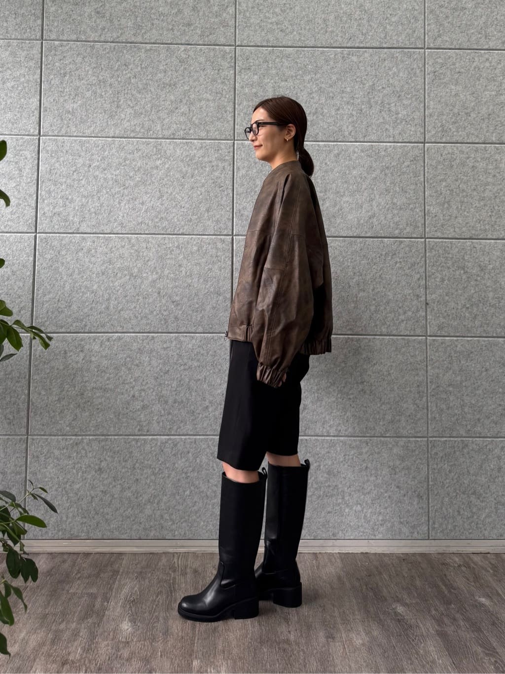 uchi__yamaさんの「CODE A｜twist sheer jersey top」を使ったコーディネート