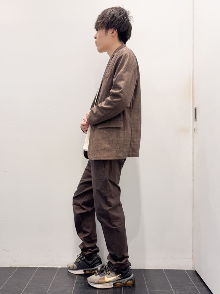 ちびちゃんさんの「THE SHOP TK｜ホームスパンジャージジャケット【セットアップ可/洗濯機OK】」を使ったコーディネート