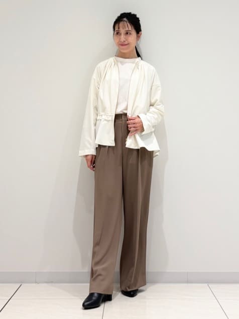 kayoさんの「INDIVI｜【UVケア／吸汗速乾】スリーブデザインブラウス」を使ったコーディネート