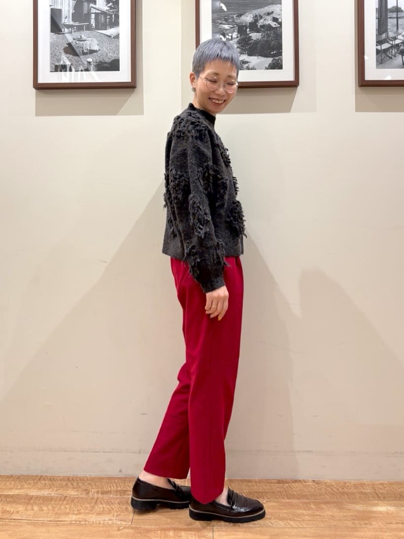 Ayumiさんの「SHOO･LA･RUE｜フェイクファーブルゾン」を使ったコーディネート