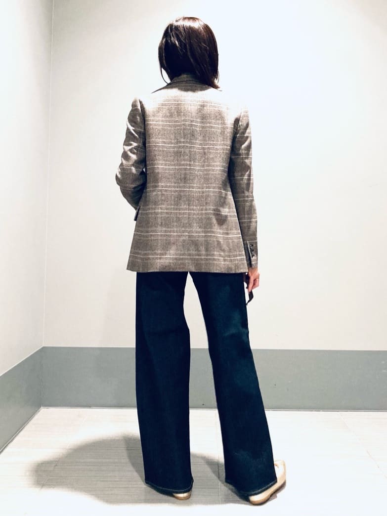 Furuさんの「DRESSTERIOR｜◆サキソニーグレンチェックジャケット」を使ったコーディネート